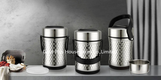 Factory selling vacuum thermos jar for school hot food flask food jar with spoon 2L vacuum tumbler lunch box with lid